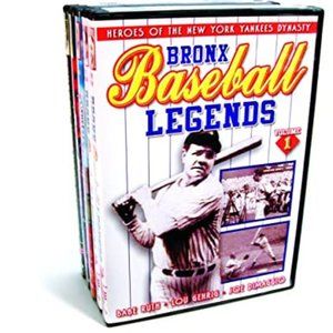 New York Baseball Collection (Bronx Baseball Legends, Volumes 1 & 2) 5 Disks